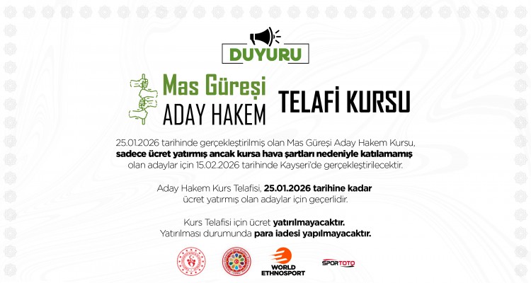 Aday Hakem Telafi Kursu