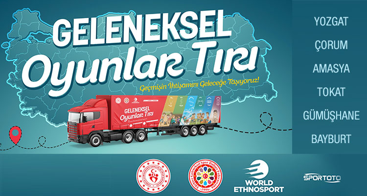 Geleneksel Oyunlar Tırımız Yeniden Yola Çıkıyor