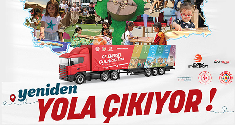 Geleneksel Oyunlar Tırımız Yeniden Yola Çıkıyor. Ekim 2025