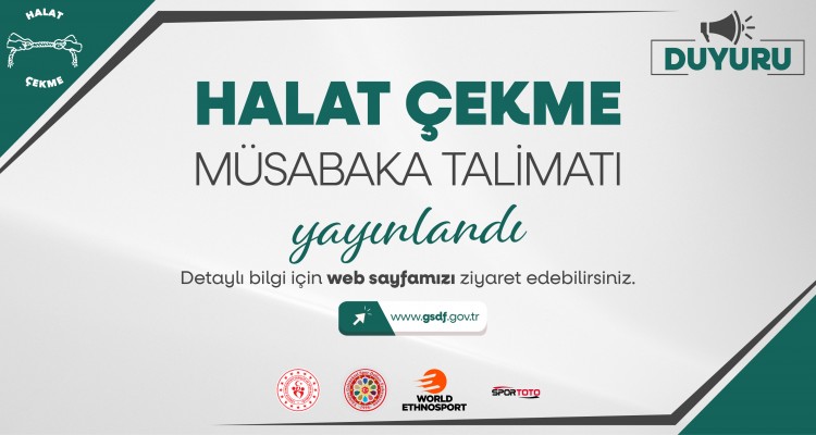 Halat Çekme Müsabaka Talimatı