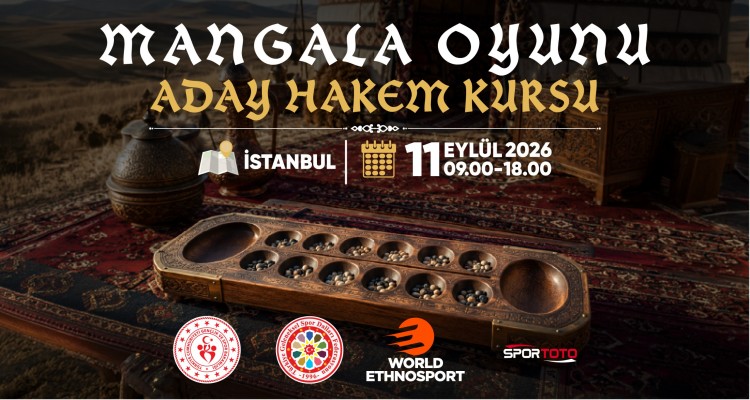 Mangala Oyunu Aday Hakem Kursu Eylül 2026