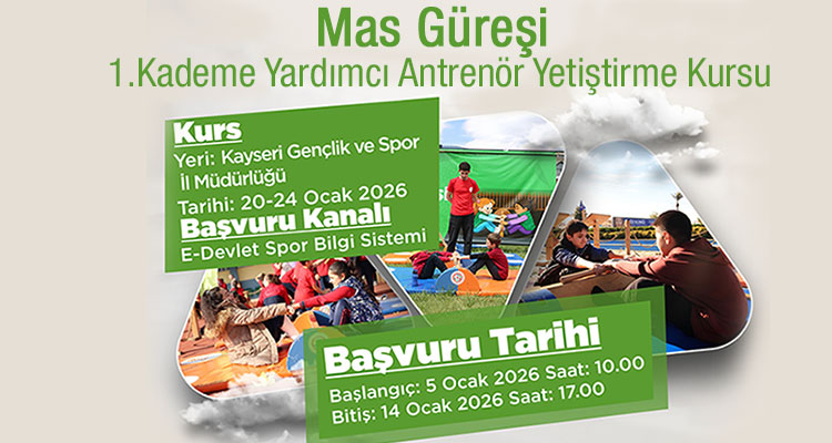 Mas Güreşi 1.Kademe Yardımcı Antrenör Yetiştirme Kursu