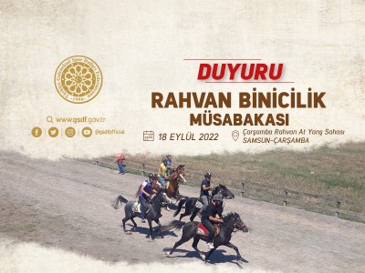 RAHVAN BİNİCİLİK MÜSABAKALARI  18 EYLÜL 2022