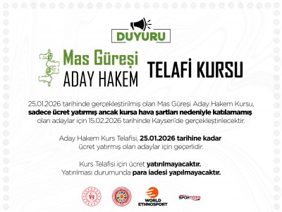 Aday Hakem Telafi Kursu