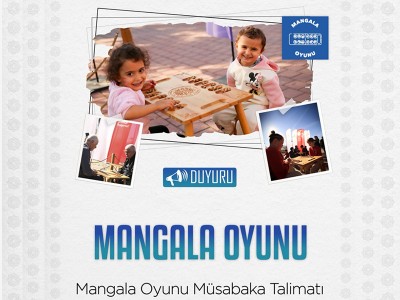 Mangala Oyunu Müsabaka Talimatı yayınlandı.