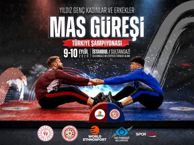 Yıldız Genç Kadınlar ve Erkekler Mas Güreşi Türkiye Şampiyonası İstanbul’da