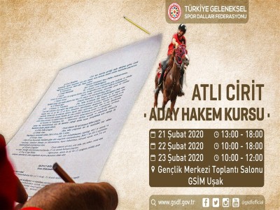 Atlı Cirit Aday Hakem Kursu