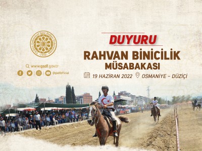 RAHVAN BİNİCİLİK MÜSABAKASI  19 HAZİRAN 2022