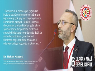 İnanıyoruz ki medeniyet ışığımızın bizlere kattığı erdemlerden.