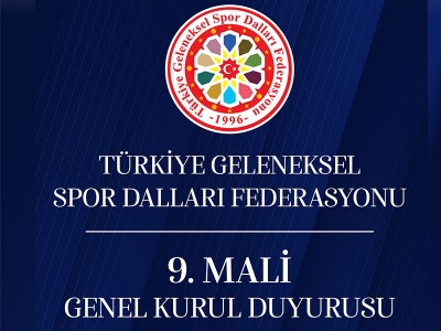 TGSDF 9. Mali Genel Kurul Geçici Delege Duyurusu