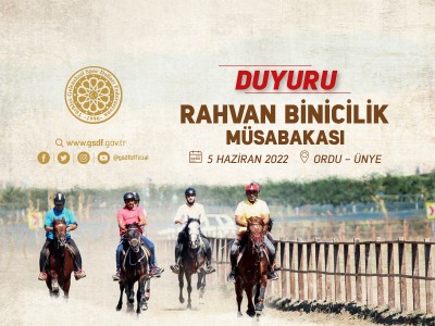 RAHVAN BİNİCİLİK MÜSABAKASI 05 HAZİRAN 2022