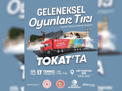17 Temmuz’da Tokat GOP Stadyumu Önünde