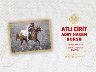 ATLI CİRİT ADAY HAKEM KURSU  22-23 Nisan 2022 - ERZURUM