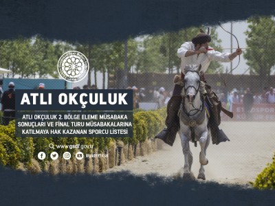 Atlı Okçuluk 2. Bölge Eleme Müsabaka Sonuçları ve Final Sporcu Listesi