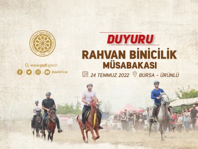 RAHVAN BİNİCİLİK MÜSABAKASI 24 Temmuz 2022