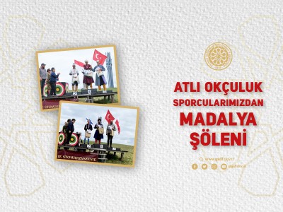 ATLI OKÇU SPORCULARIMIZDAN MADALYA ŞÖLENİ