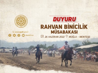 RAHVAN BİNİCİLİK MÜSABAKASI  26 HAZİRAN 2022