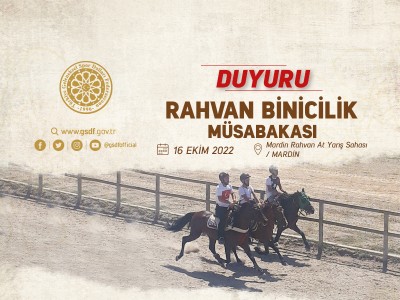 RAHVAN BİNİCİLİK MÜSABAKALARI 16 EKİM 2022