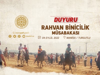 RAHVAN BİNİCİLİK MÜSABAKASI 04 EYLÜL 2022 MANİSA - TURGUTLU