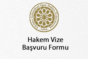 Hakem Vize Başvuru Formu